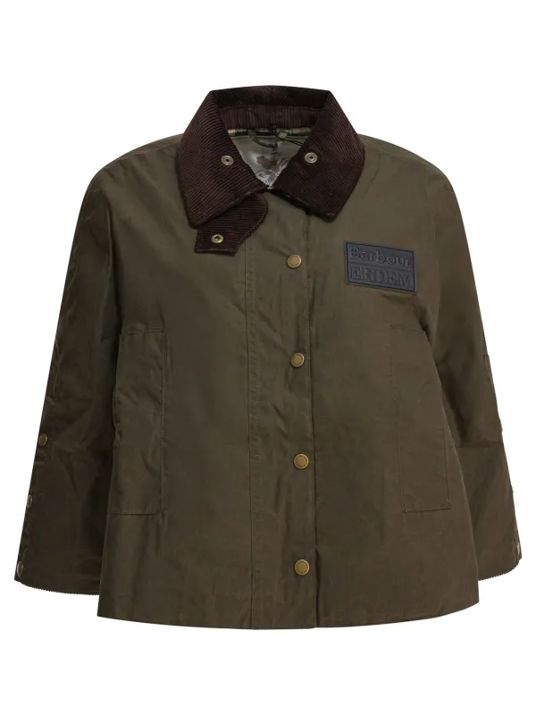 GREEN WAXED COTTON JACKET sold by Lord & Taylor
