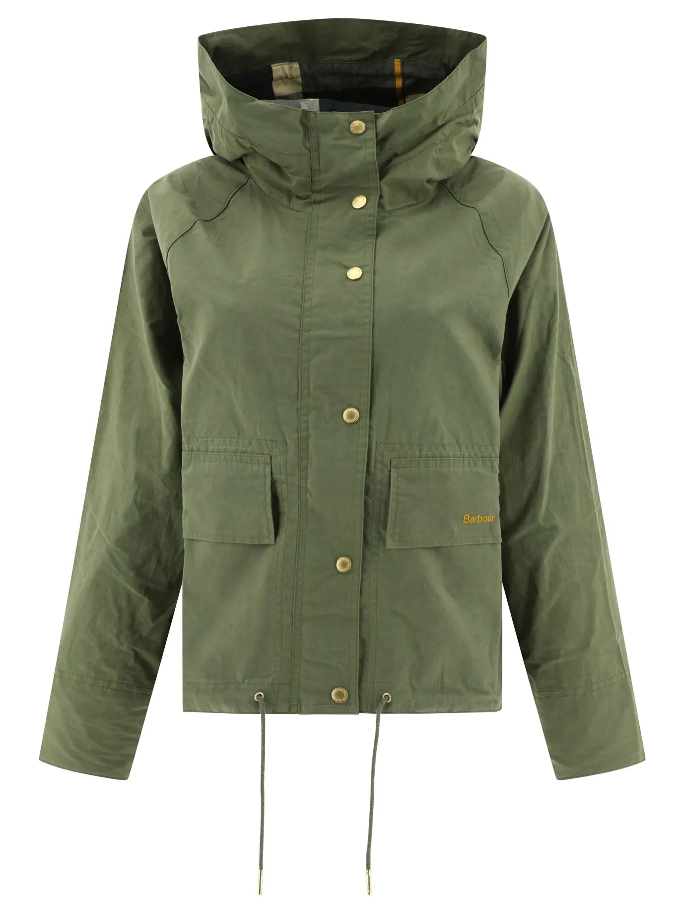 GREEN WAXED COTTON JACKET sold by Lord & Taylor