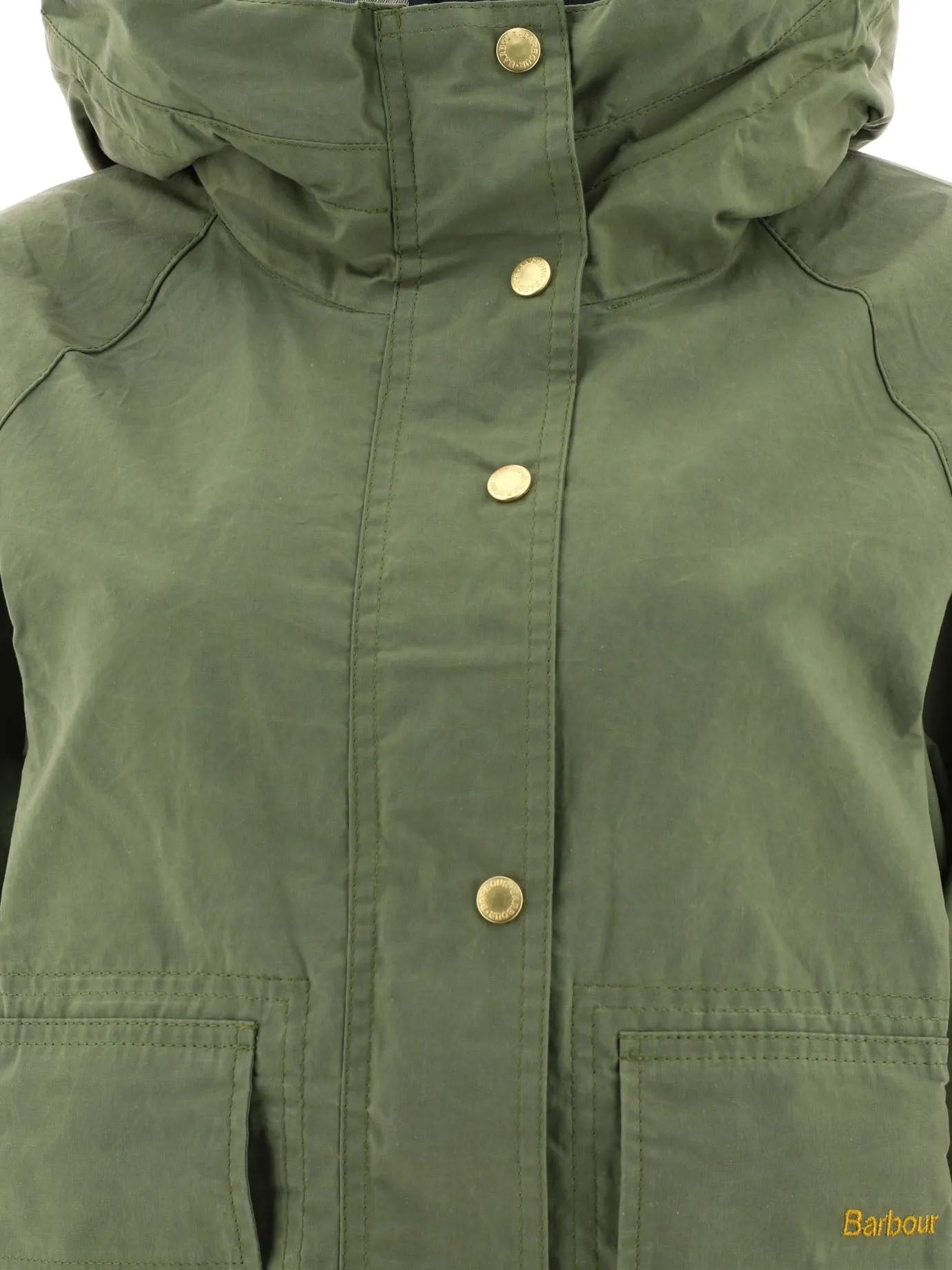 GREEN WAXED COTTON JACKET sold by Lord & Taylor product image thumbnail 3
