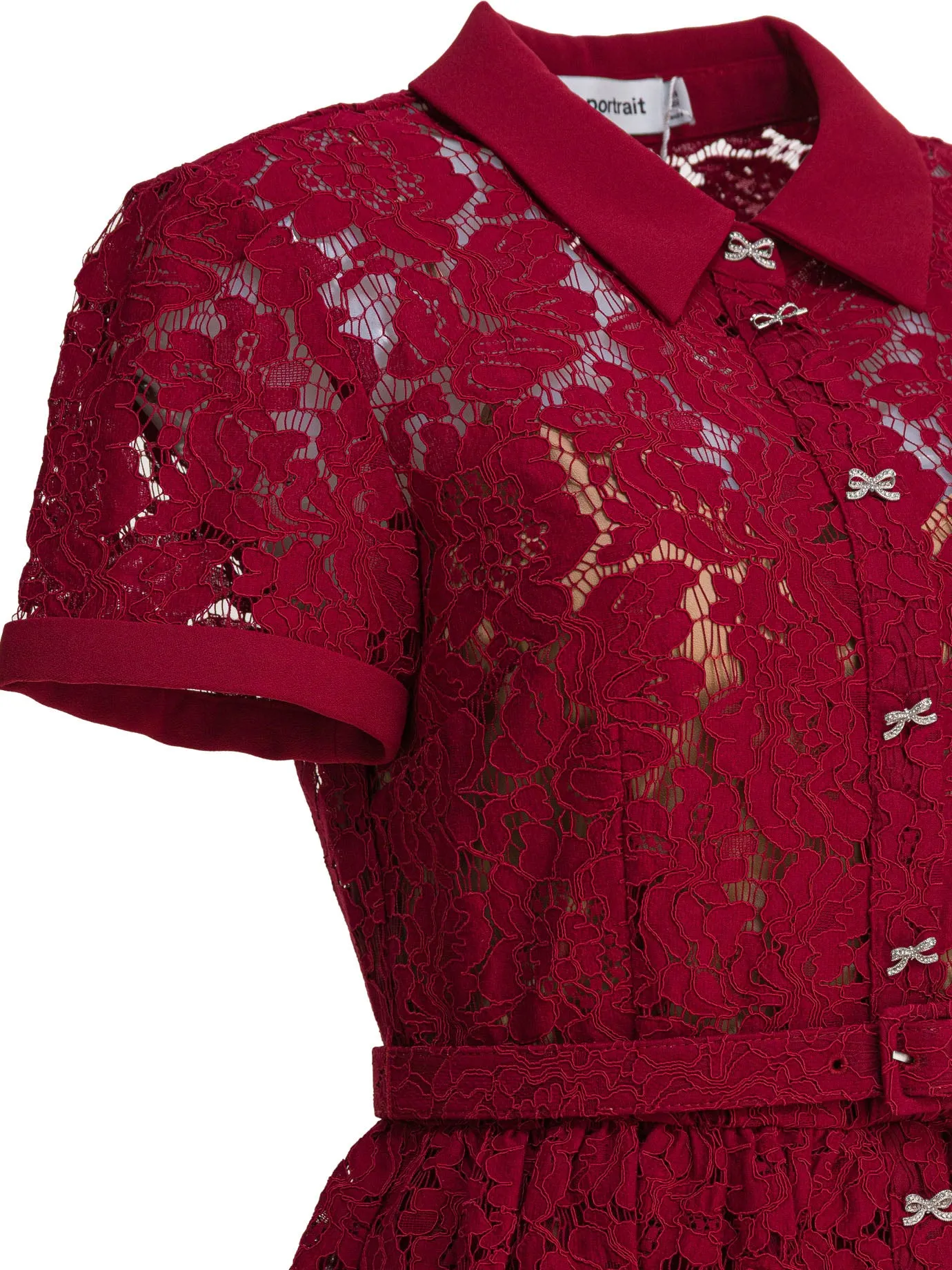 BORDEAUX COTTON DRESS sold by Lord & Taylor product image thumbnail 4