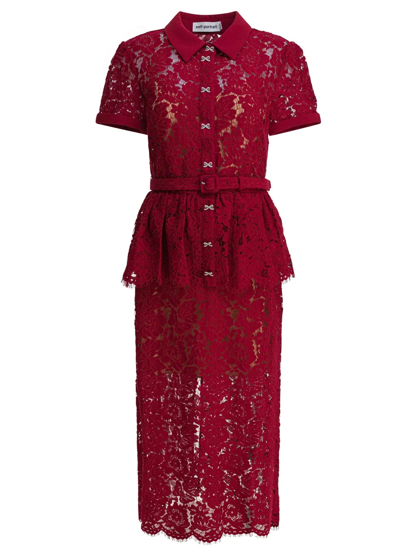 BORDEAUX COTTON DRESS sold by Lord & Taylor