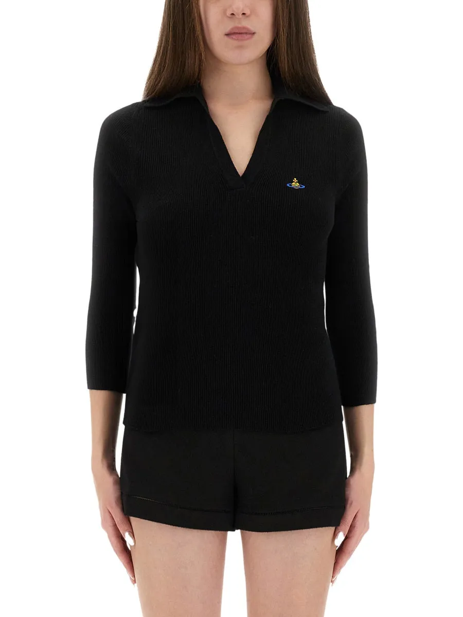 BLACK COTTON CASHMERE POLO SHIRTS sold by Lord & Taylor product image thumbnail 3