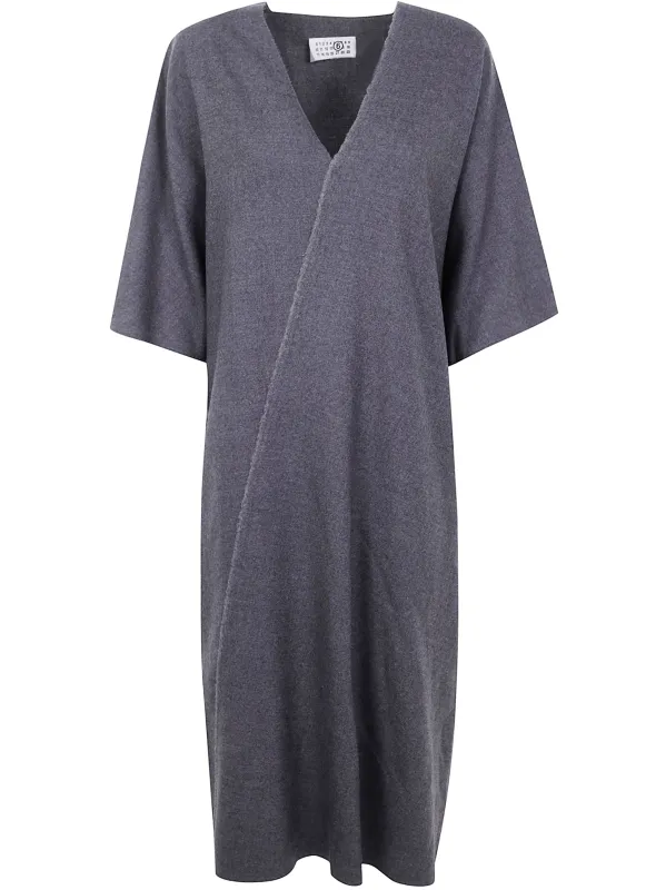 V-NECK MID-LENGTH DRESS sold by Lord & Taylor