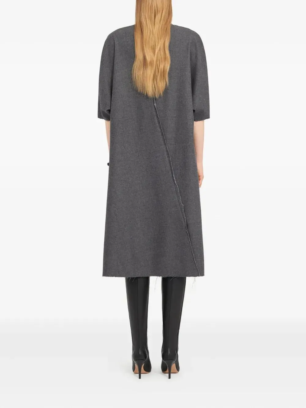 V-NECK MID-LENGTH DRESS sold by Lord & Taylor product image thumbnail 4