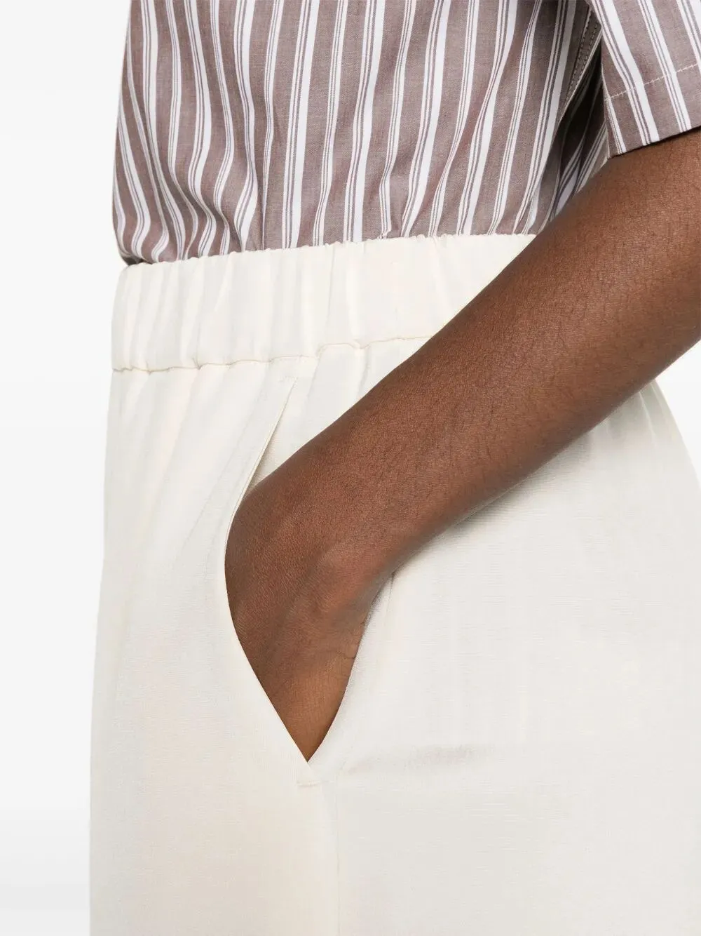 STRETCH SILK BOON PANT sold by Lord & Taylor product image thumbnail 4