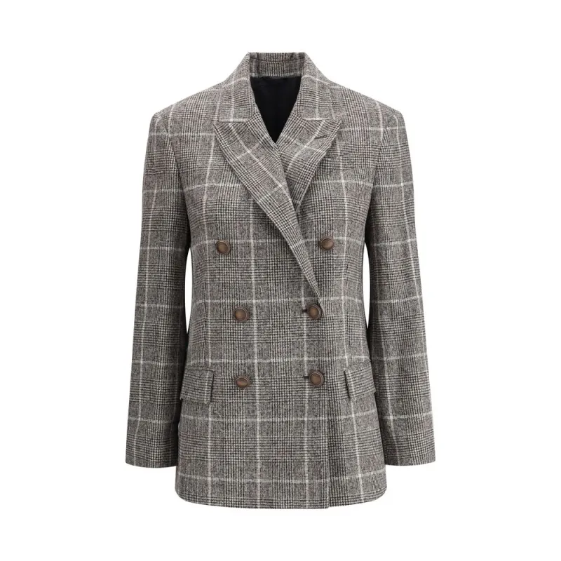 Alpaca and wool Prince de Galles Blazer sold by Lord & Taylor
