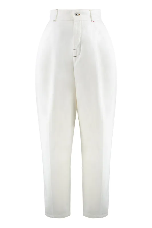 LE DE-NIMES CURZIO STRAIGHT LEG JEANS sold by Lord & Taylor