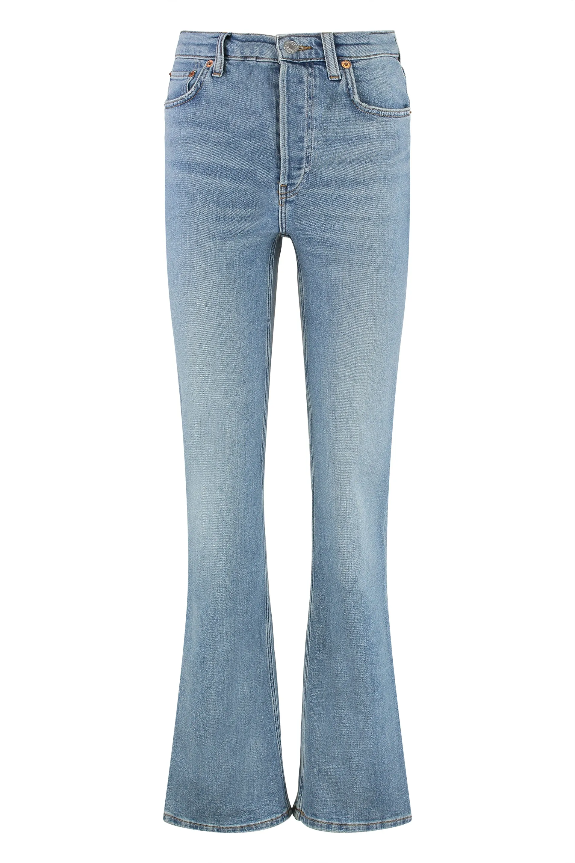 70S BOOT-CUT JEANS sold by Lord & Taylor