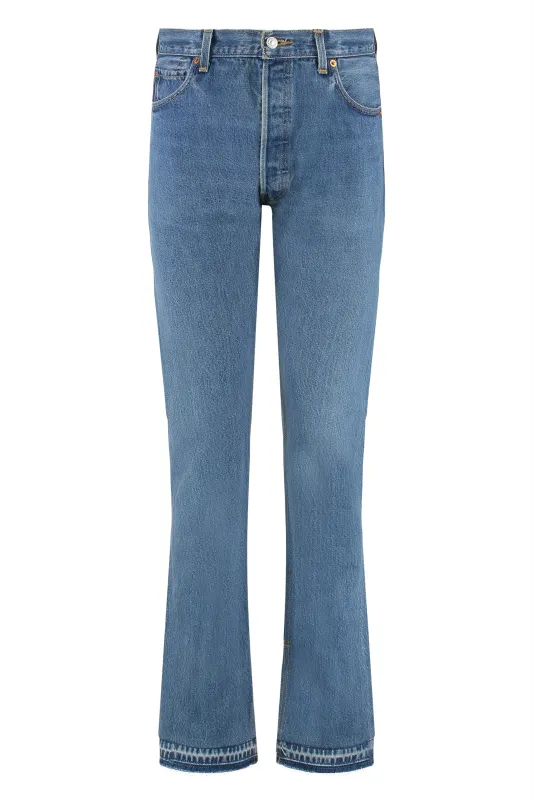 RE/DONE X LEVIS - HIGH-RISE SKINNY-FIT JEANS sold by Lord & Taylor