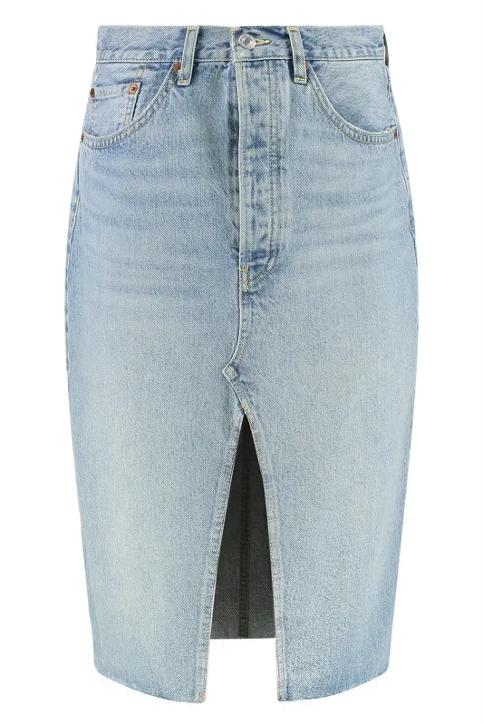 DENIM SKIRT sold by Lord & Taylor