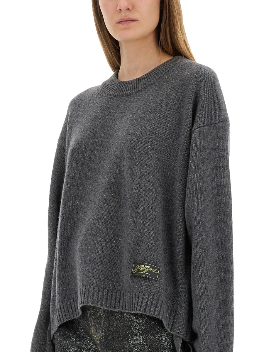 GREY RECYCLED WOOL SWEATERS sold by Lord & Taylor product image thumbnail 4