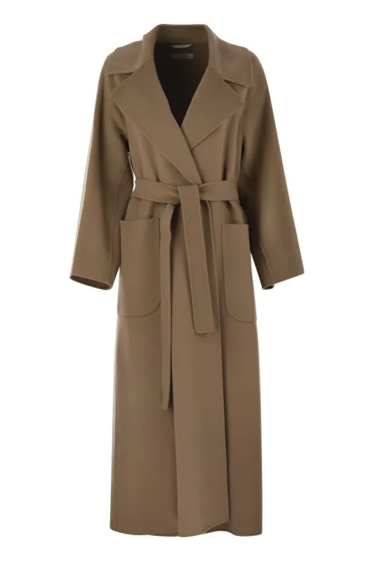DORIS - WOOL DRESSING GOWN COAT sold by Lord & Taylor
