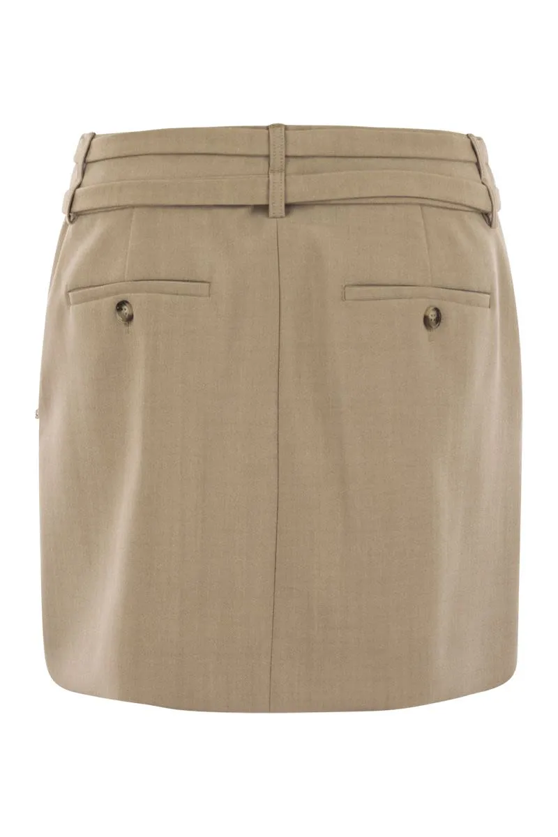 FIFY - MINI SKIRT WITH BELT sold by Lord & Taylor product image thumbnail 2