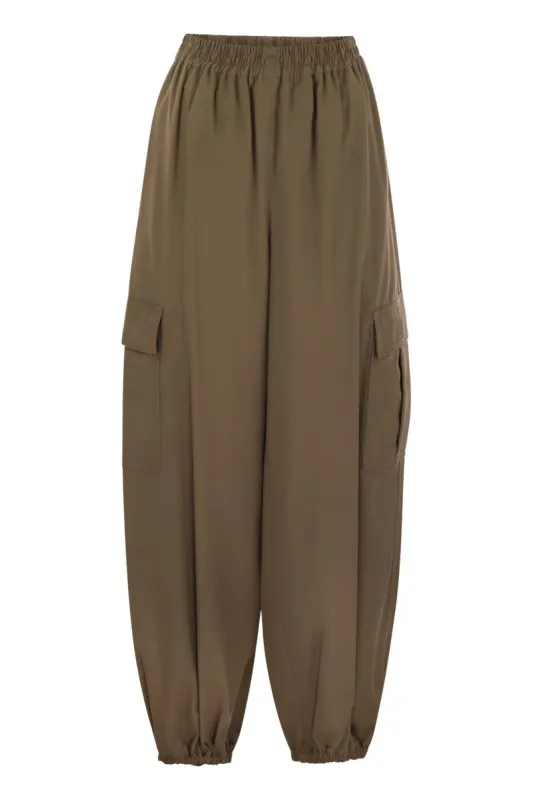 GLAUCO - COTTON BAGGY TROUSERS sold by Lord & Taylor