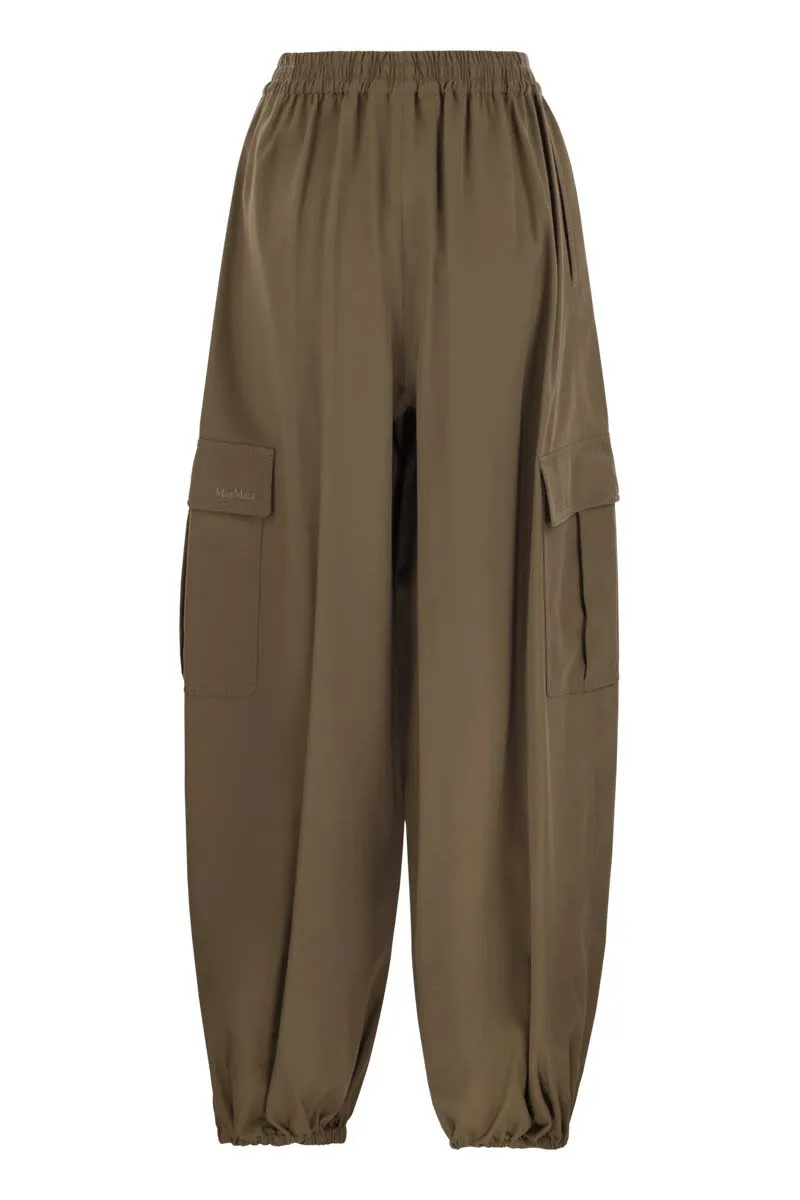 GLAUCO - COTTON BAGGY TROUSERS sold by Lord & Taylor product image thumbnail 2