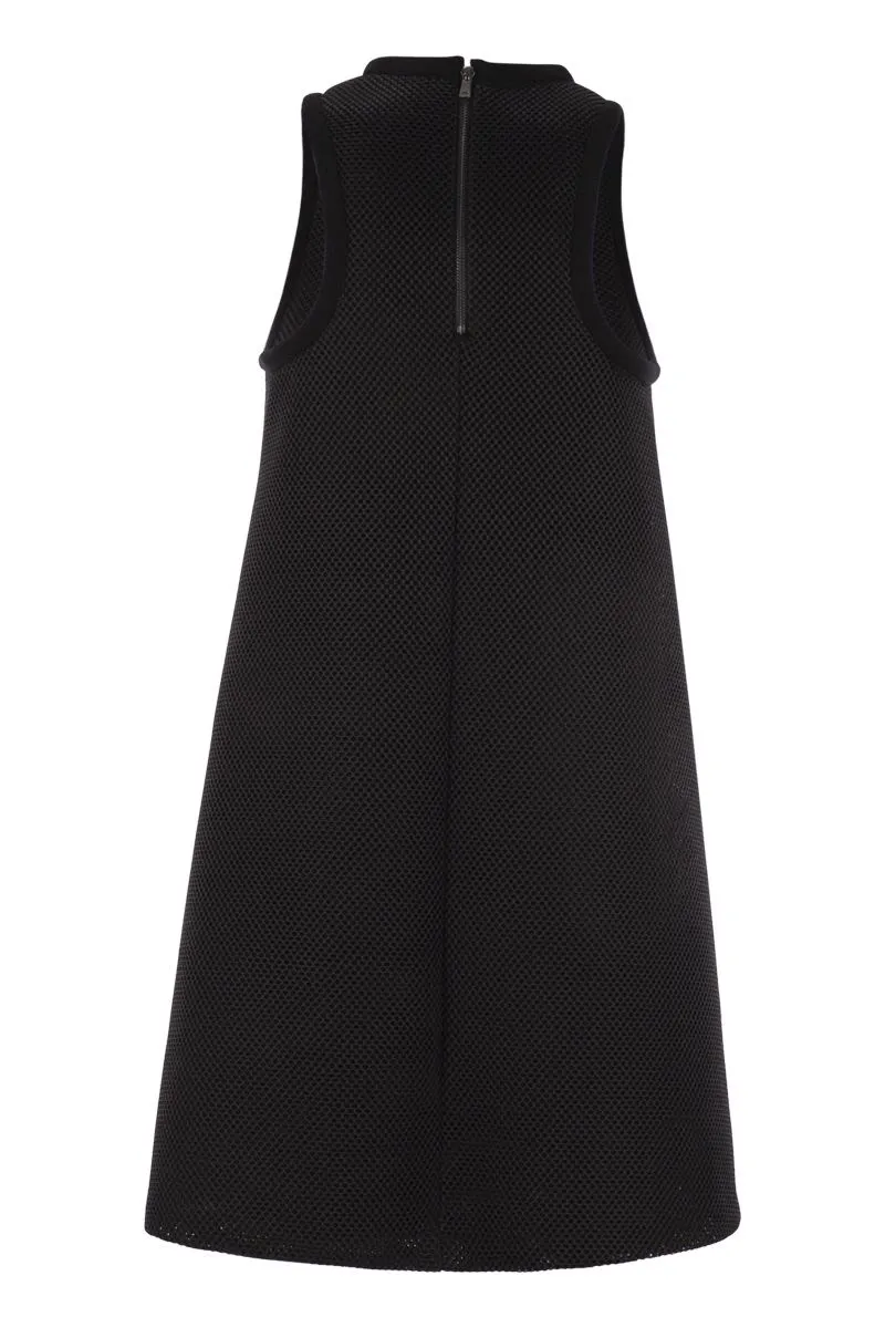 DIDONE - TECHNICAL MESH FLARE DRESS sold by Lord & Taylor product image thumbnail 2