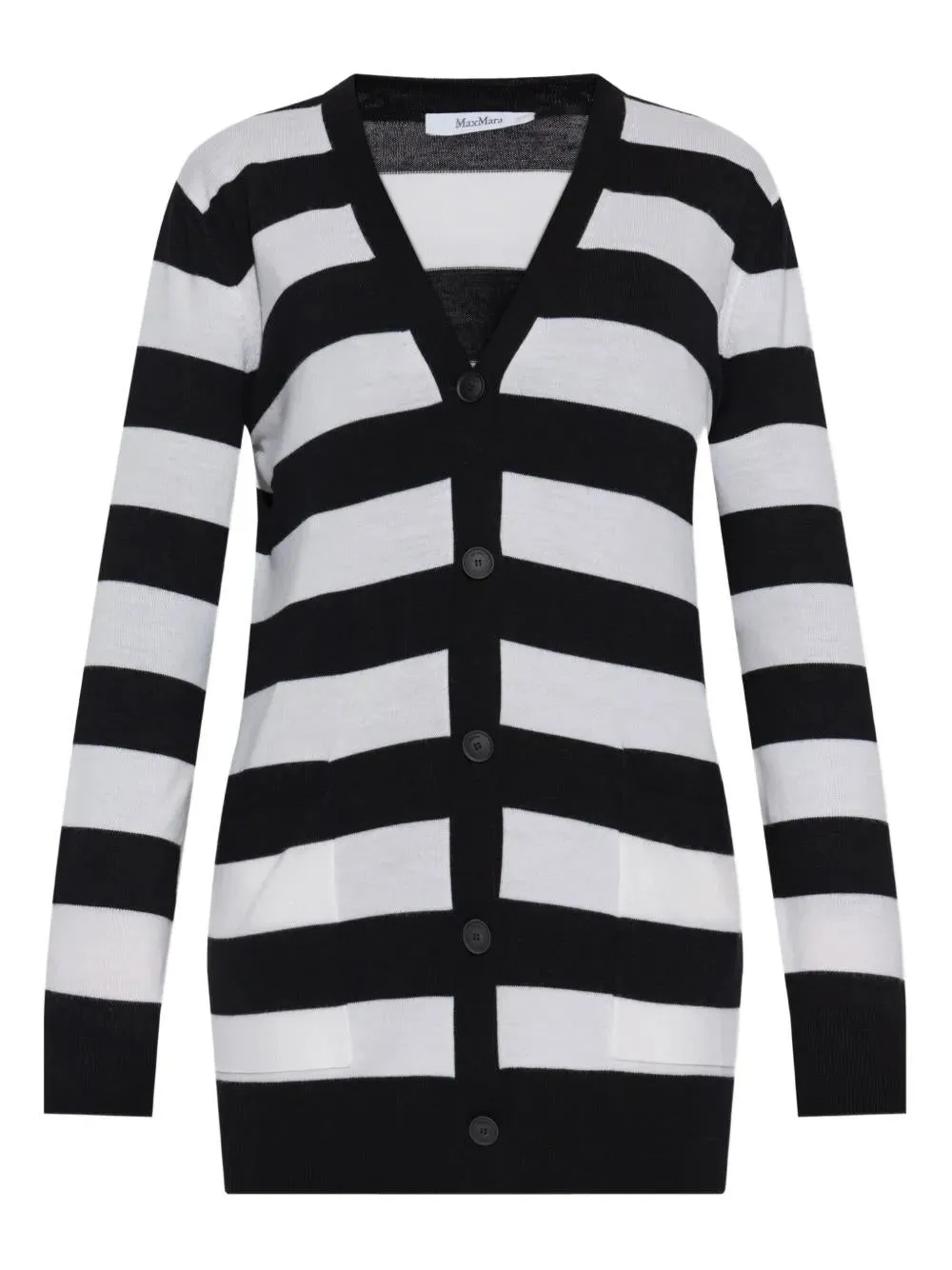 FIEMME - LONG STRIPED WOOL CARDIGAN sold by Lord & Taylor