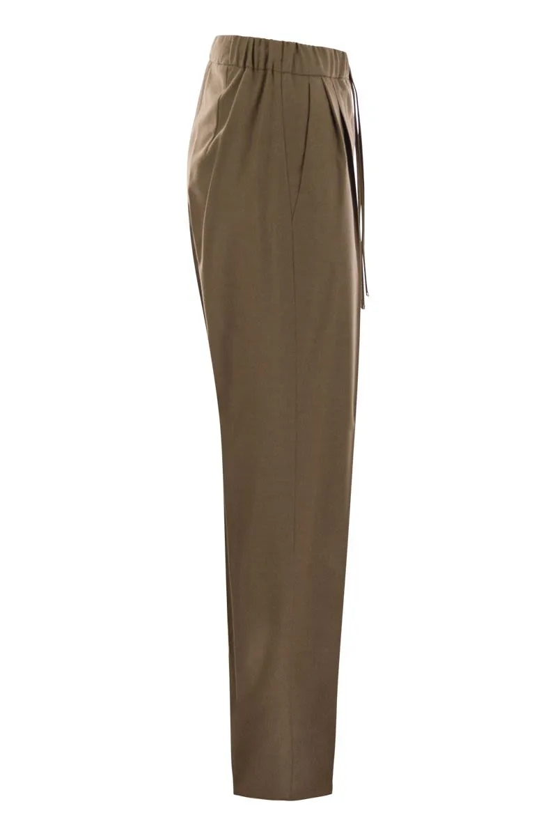 GATTI - CASHMERE DRAWSTRING TROUSERS sold by Lord & Taylor product image thumbnail 3