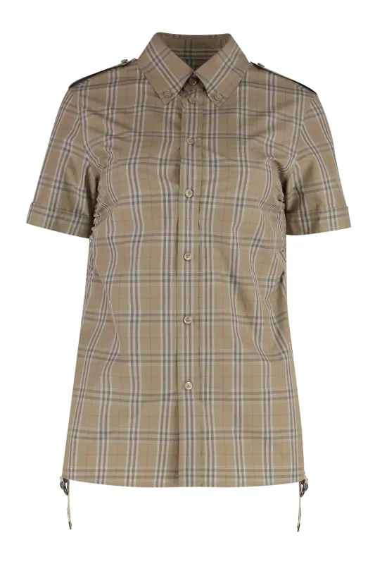 CHECKED COTTON SHIRT sold by Lord & Taylor
