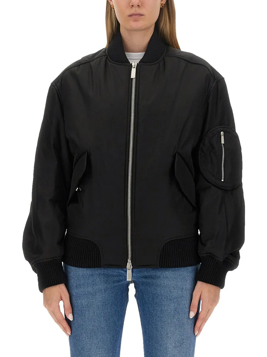 NYLON BOMBER JACKET sold by Lord & Taylor