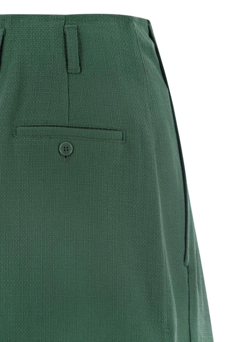 PANDORO - COTTON BERMUDA SHORTS WITH DARTS sold by Lord & Taylor product image thumbnail 4