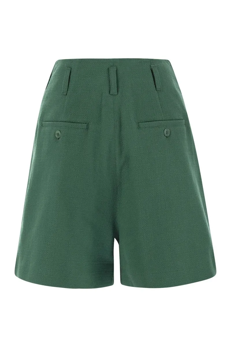 PANDORO - COTTON BERMUDA SHORTS WITH DARTS sold by Lord & Taylor product image thumbnail 2