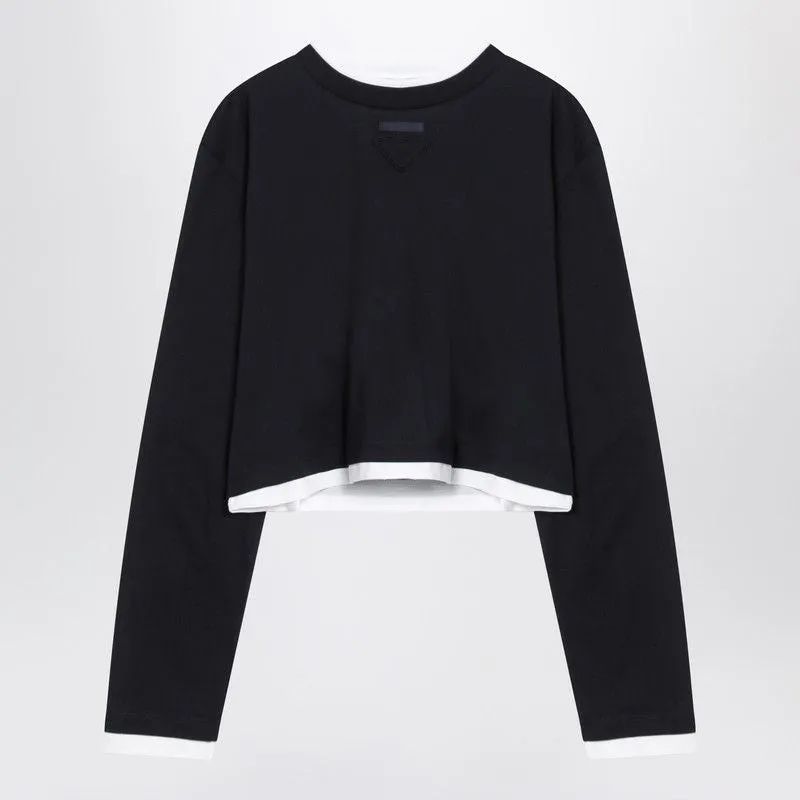 BLUE COTTON JERSEY T-SHIRT sold by Lord & Taylor