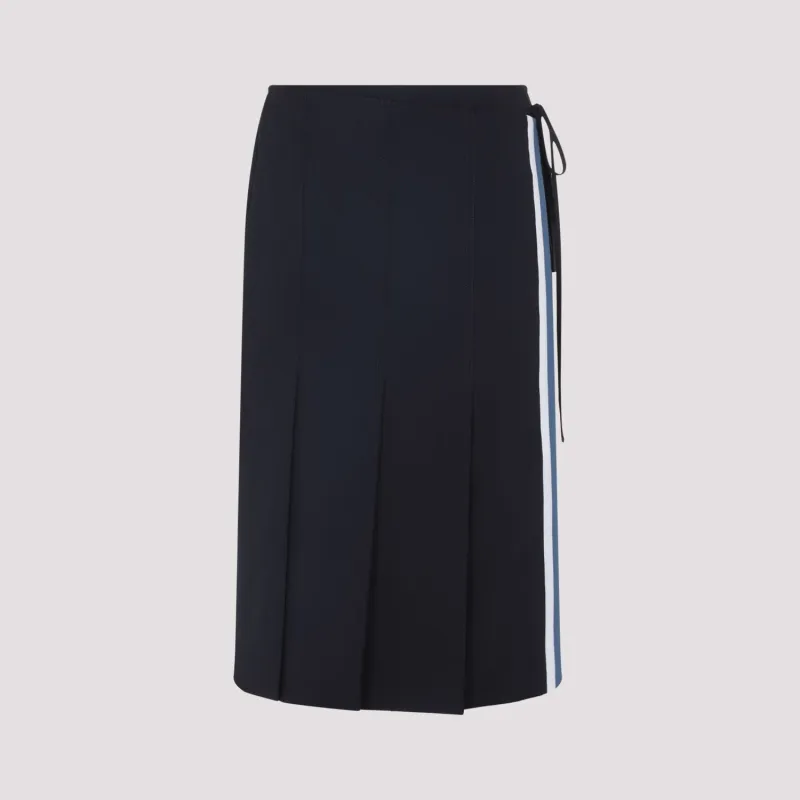 VIRGIN WOOL MIDI SKIRT sold by Lord & Taylor