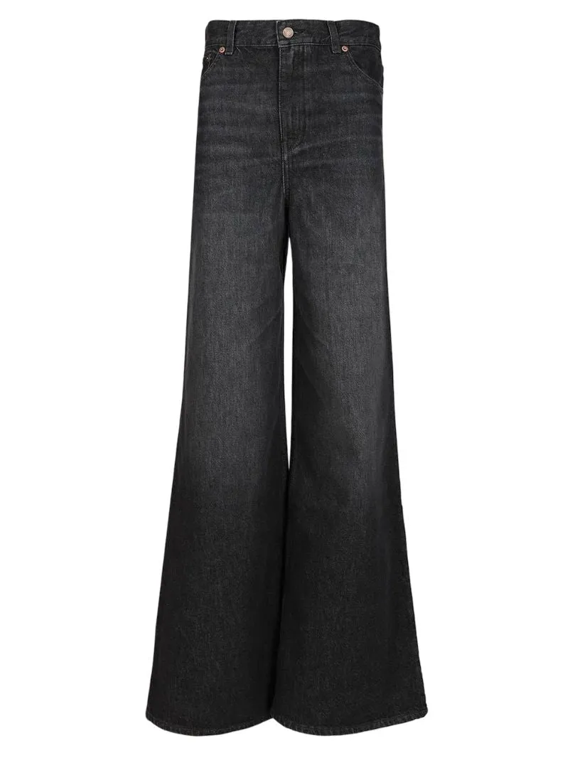 LOOSE BLACK WASHED JEANS sold by Lord & Taylor