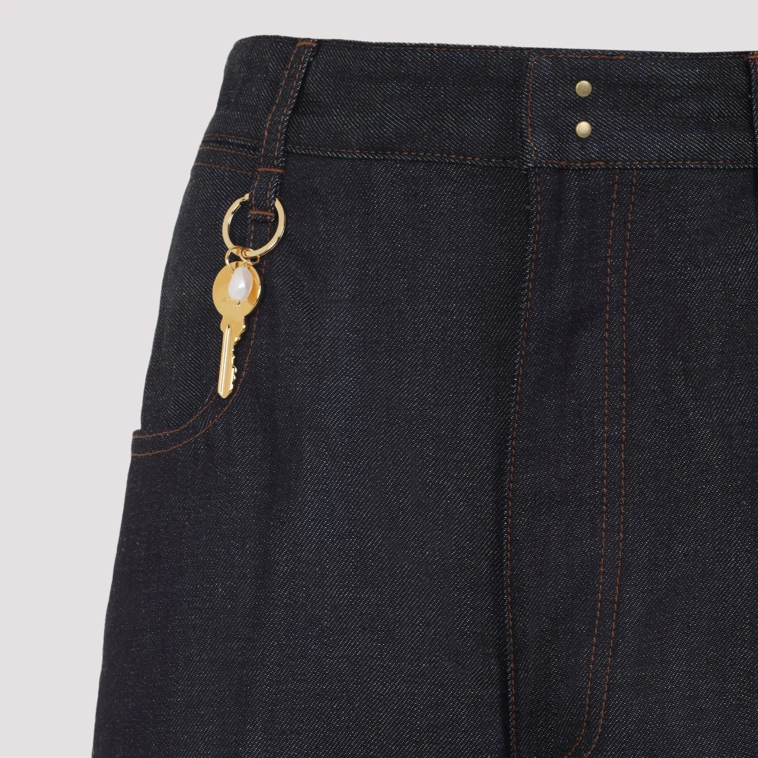 WIDE LEG JEANS sold by Lord & Taylor product image thumbnail 5