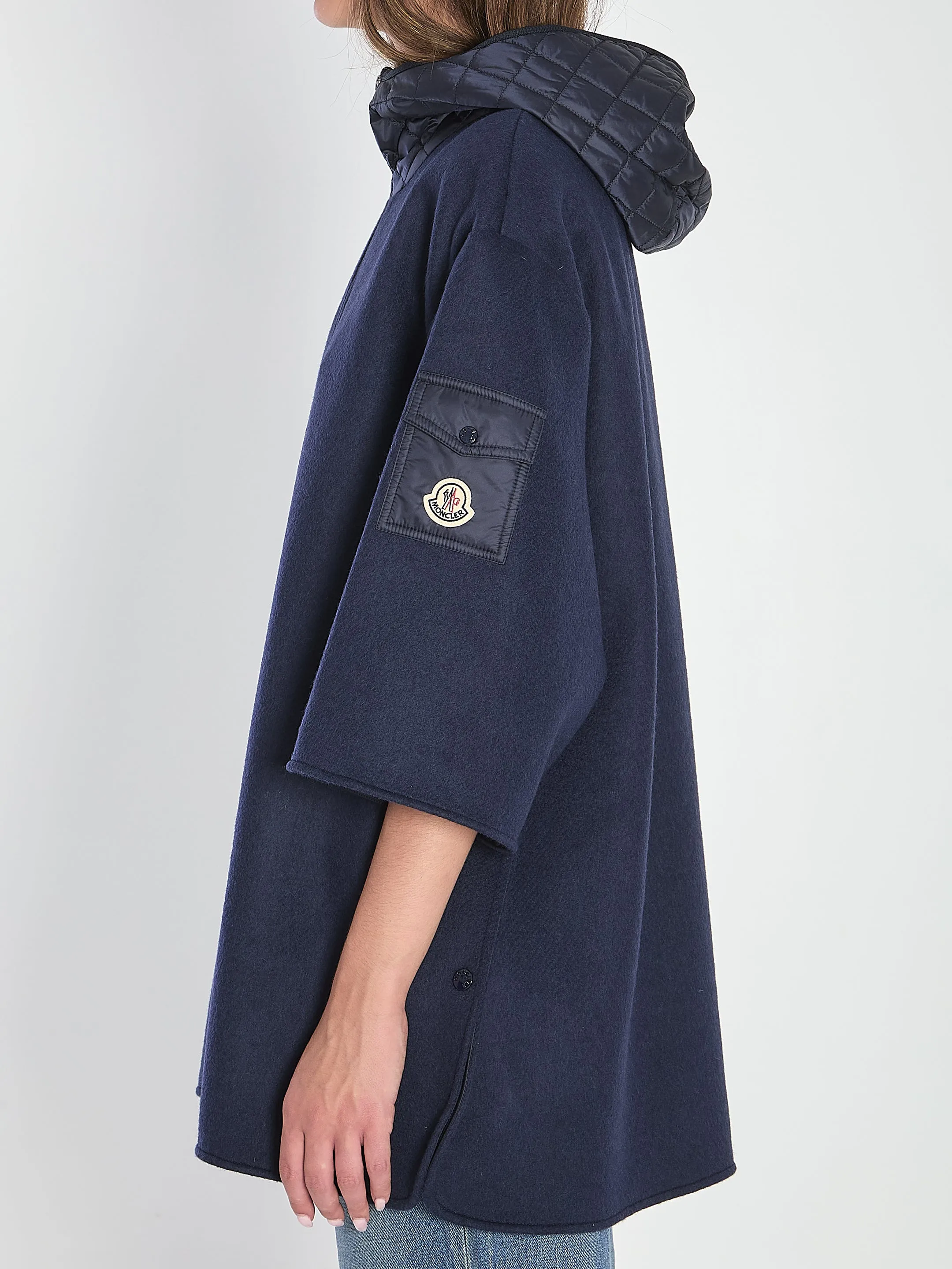 HOODED WOOL CAPE sold by Lord & Taylor product image thumbnail 3