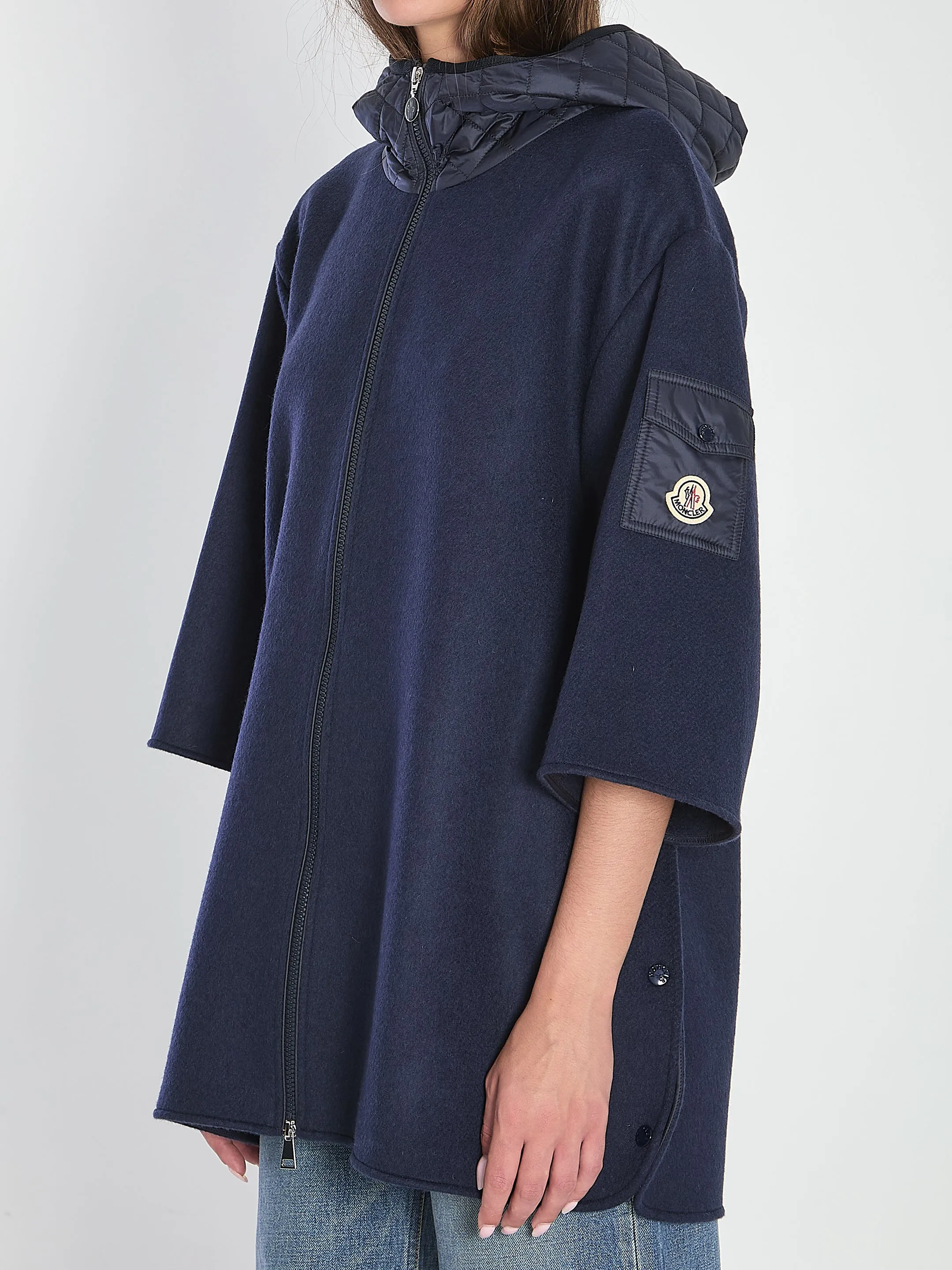HOODED WOOL CAPE sold by Lord & Taylor product image thumbnail 2