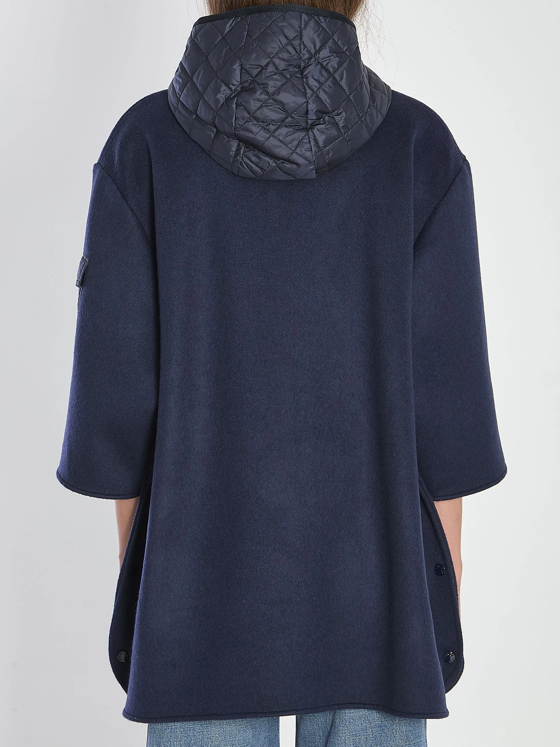 HOODED WOOL CAPE sold by Lord & Taylor product image thumbnail 4