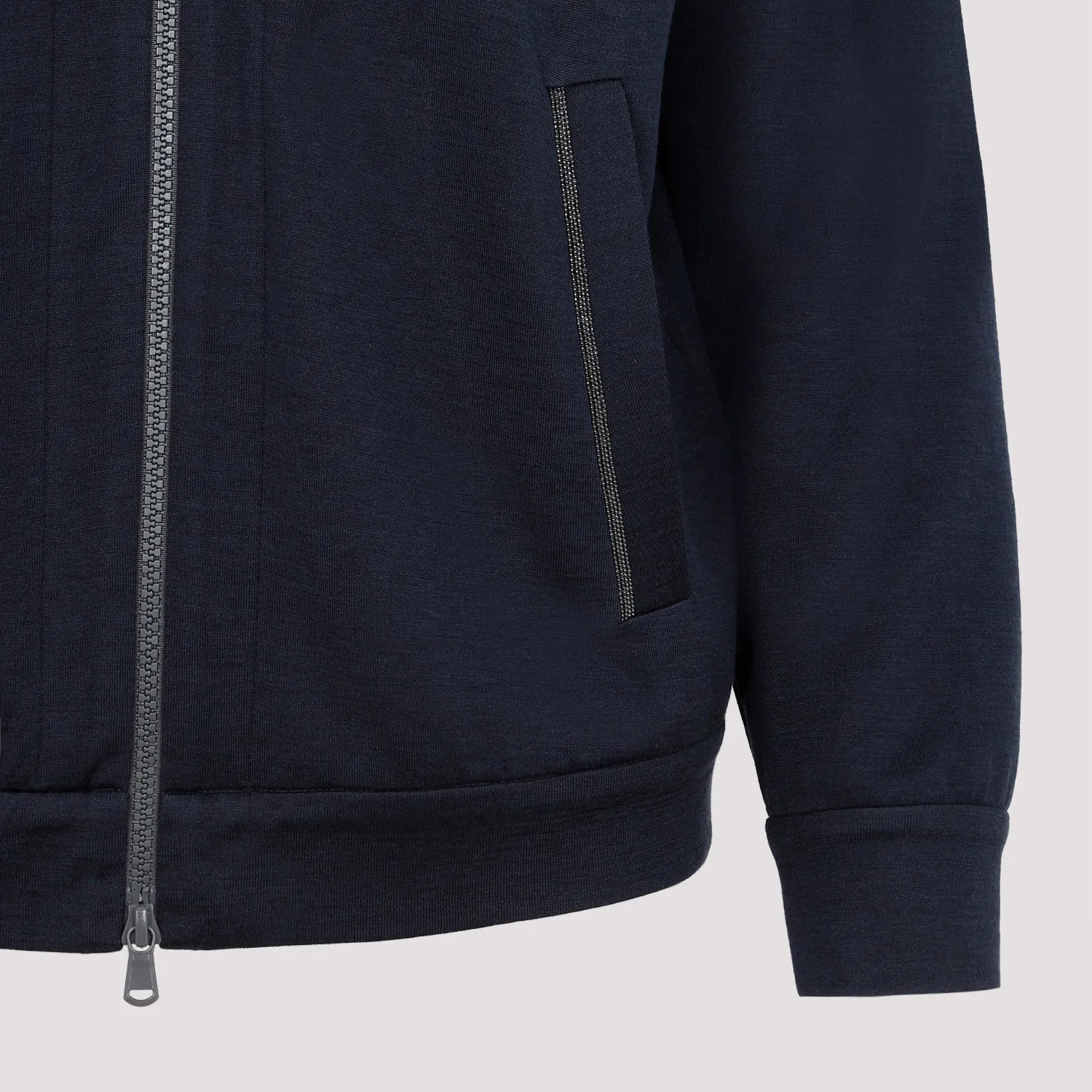 COTTON AND SILK HOODIE sold by Lord & Taylor product image thumbnail 4