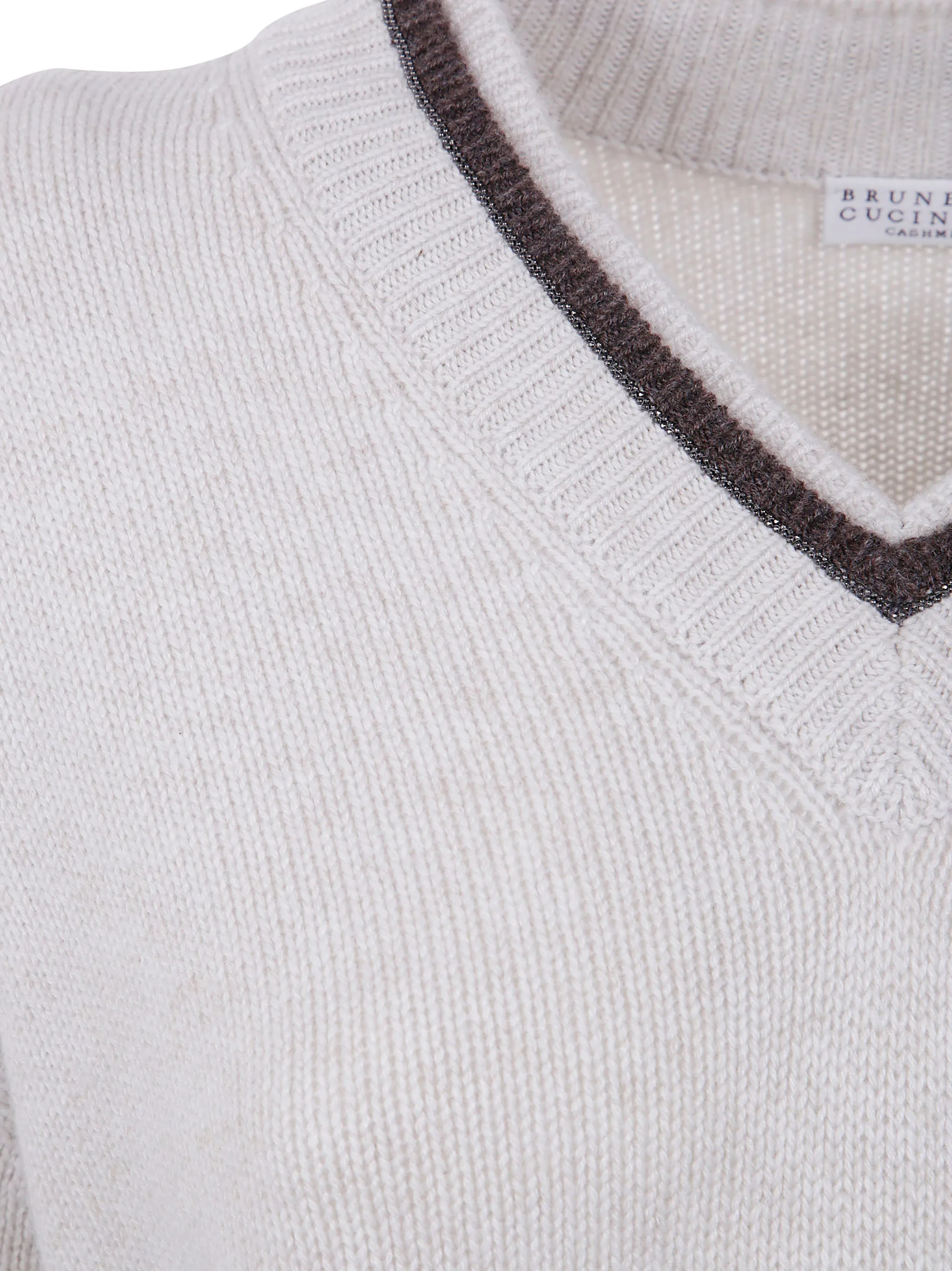 CASHMERE V-NECKED SWEATER sold by Lord & Taylor product image thumbnail 3