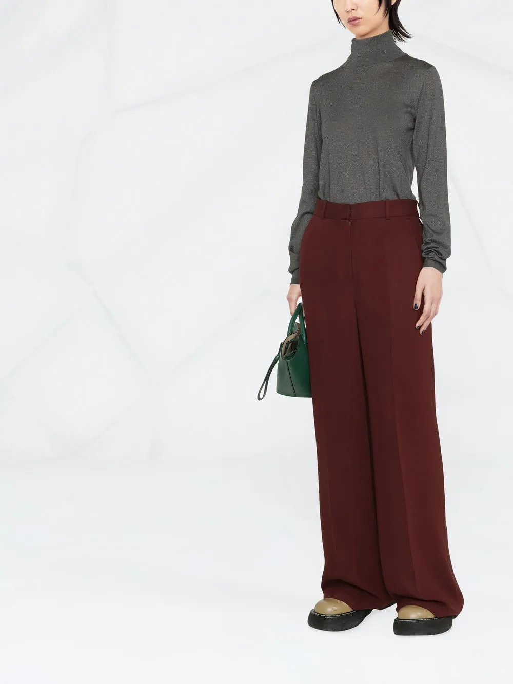 CASHMERE AND SILK TURTLE-NECK SWEATER sold by Lord & Taylor product image thumbnail 4