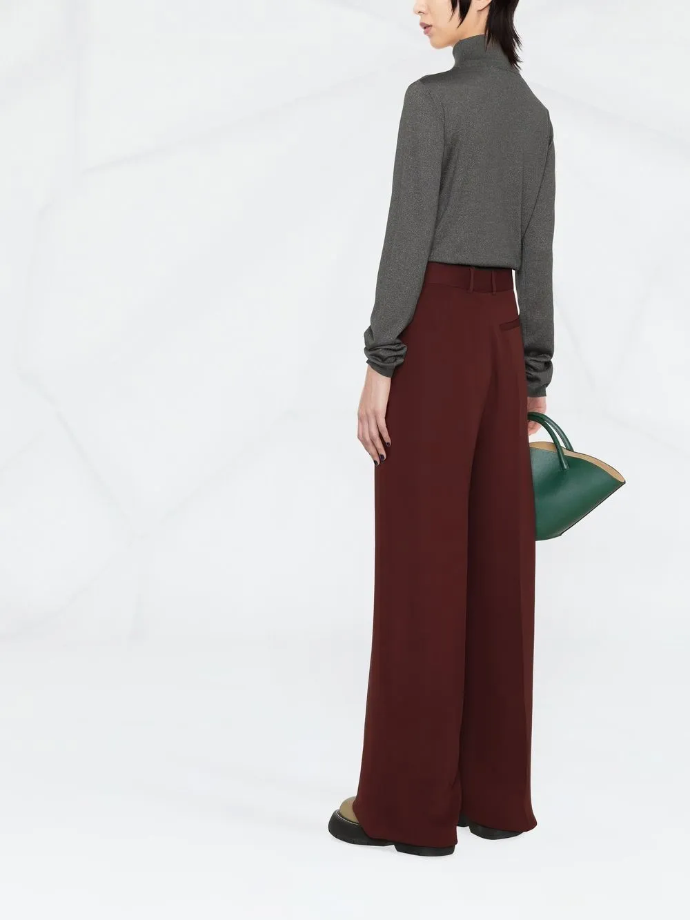 CASHMERE AND SILK TURTLE-NECK SWEATER sold by Lord & Taylor product image thumbnail 3