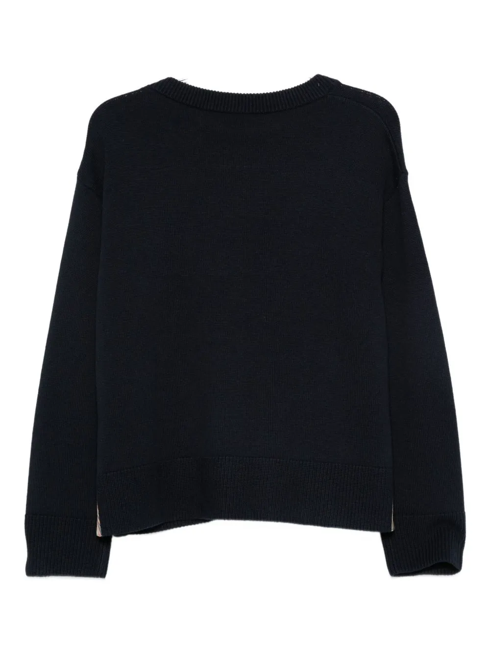BLUE POLYESTER WOOL SWEATER sold by Lord & Taylor product image thumbnail 2