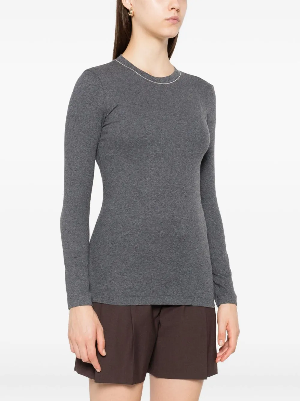 COTTON CREWNECK SWEATER sold by Lord & Taylor product image thumbnail 2
