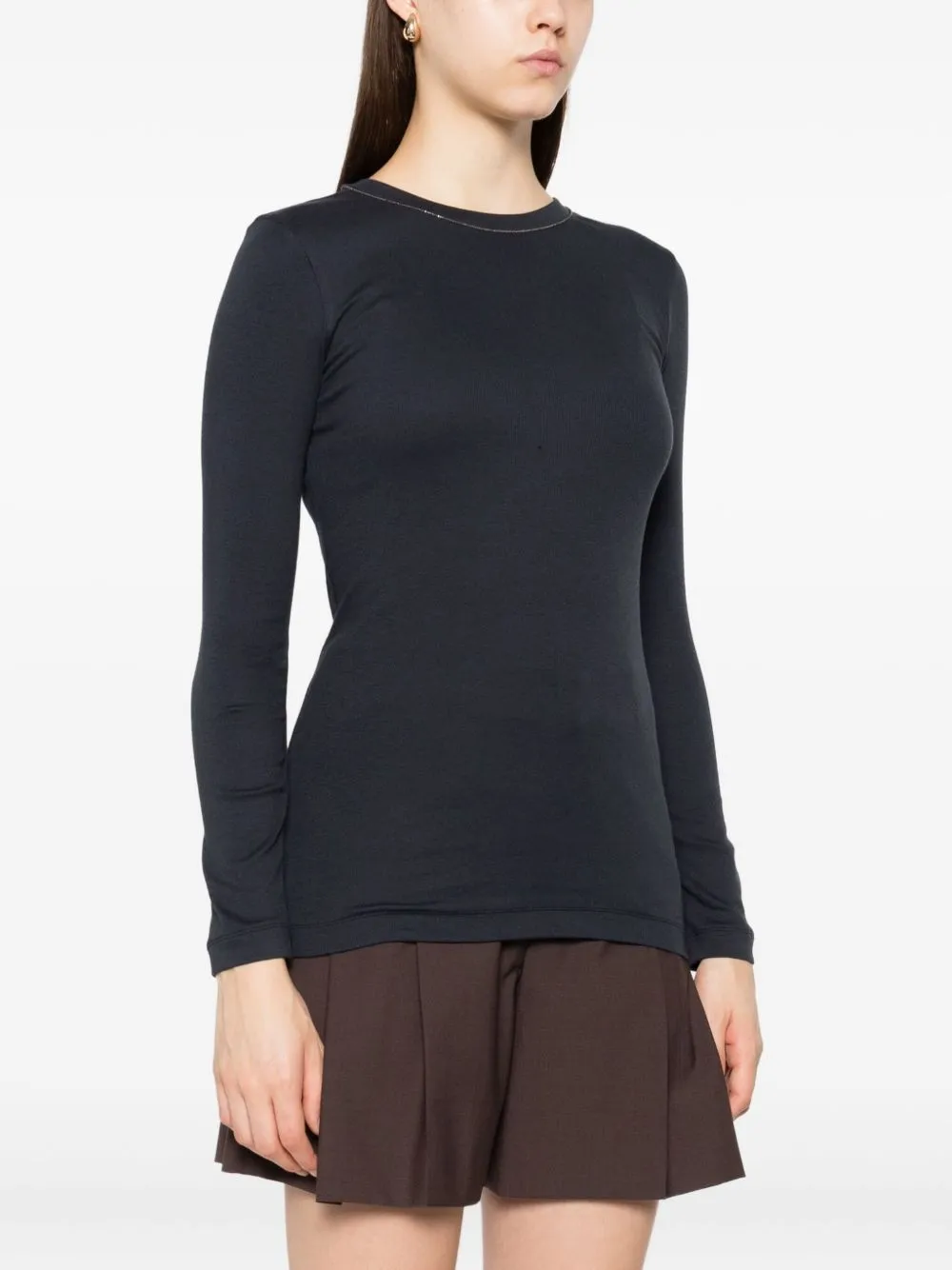 COTTON CREWNECK SWEATER sold by Lord & Taylor product image thumbnail 4