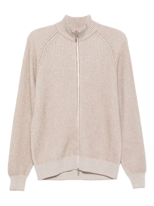 CASHMERE ZIPPED CARDIGAN sold by Lord & Taylor