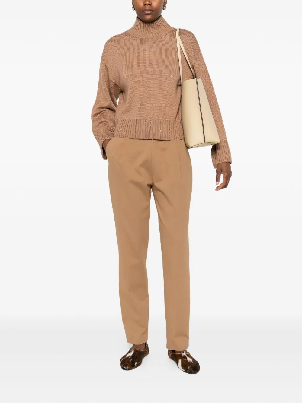 SLIM DRAWSTRING TROUSERS sold by Lord & Taylor product image thumbnail 2