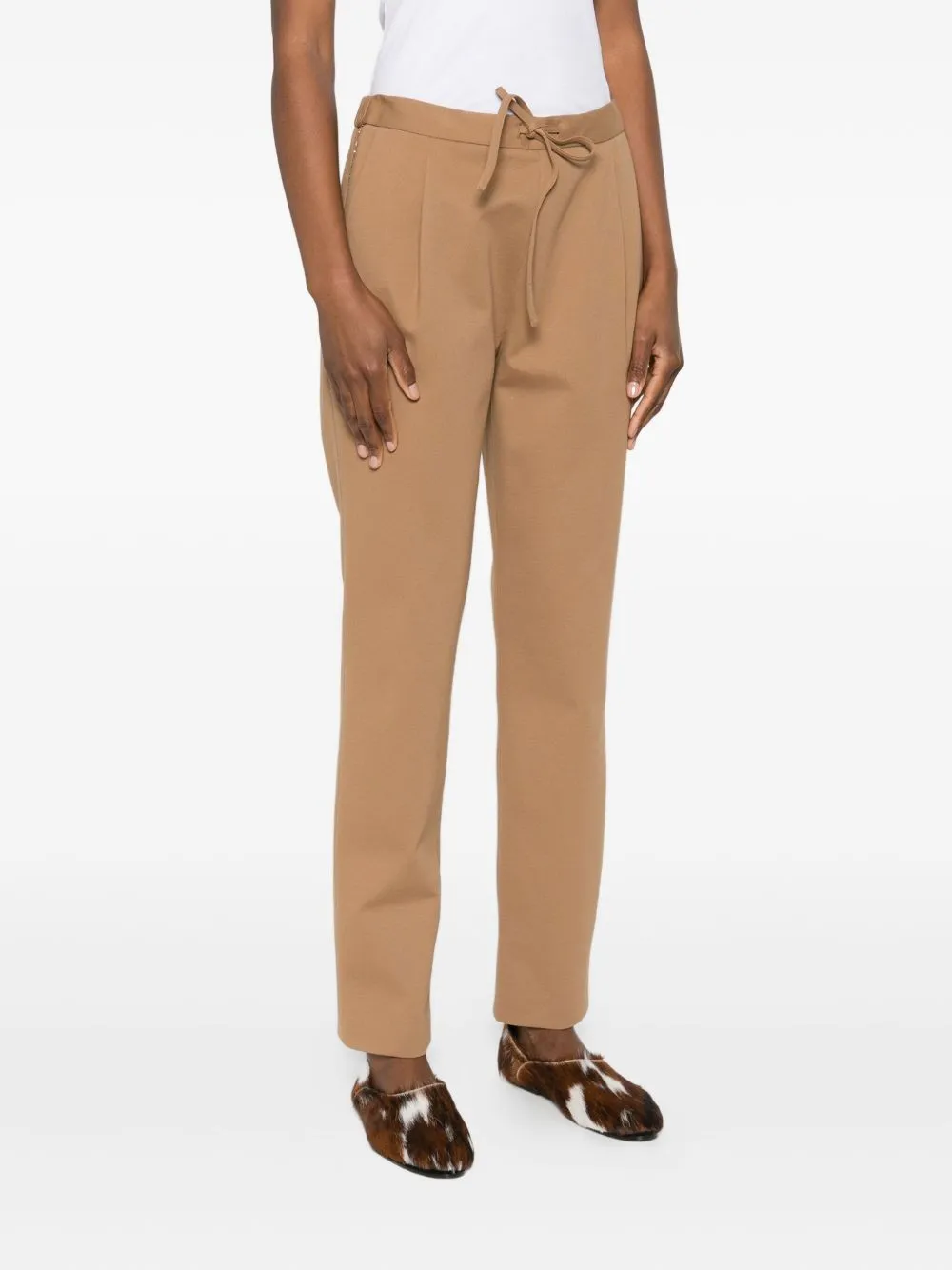 SLIM DRAWSTRING TROUSERS sold by Lord & Taylor product image thumbnail 4