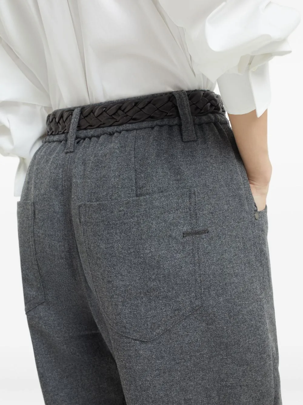 WOOL TROUSERS sold by Lord & Taylor product image thumbnail 3