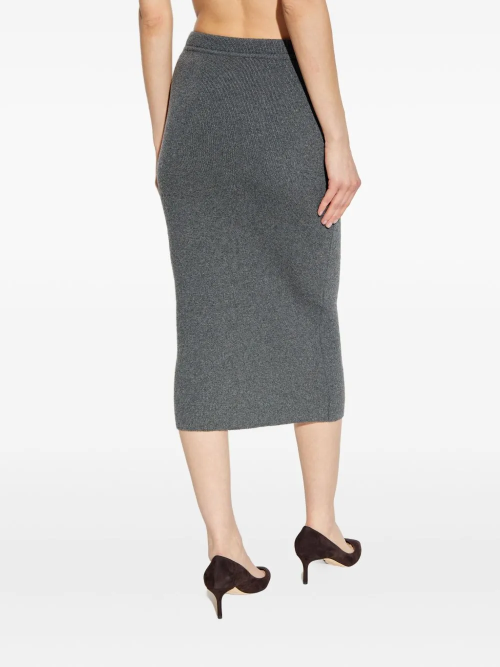 RIBBED SKIRT IN CASHMERE sold by Lord & Taylor product image thumbnail 4