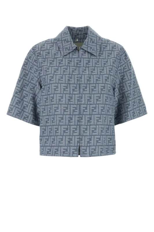 FF CHAMBRAY DENIM CROPPED JACKET sold by Lord & Taylor