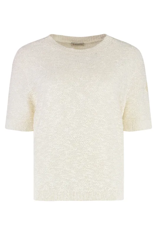 COTTON SHORT SLEEVE SWEATER sold by Lord & Taylor