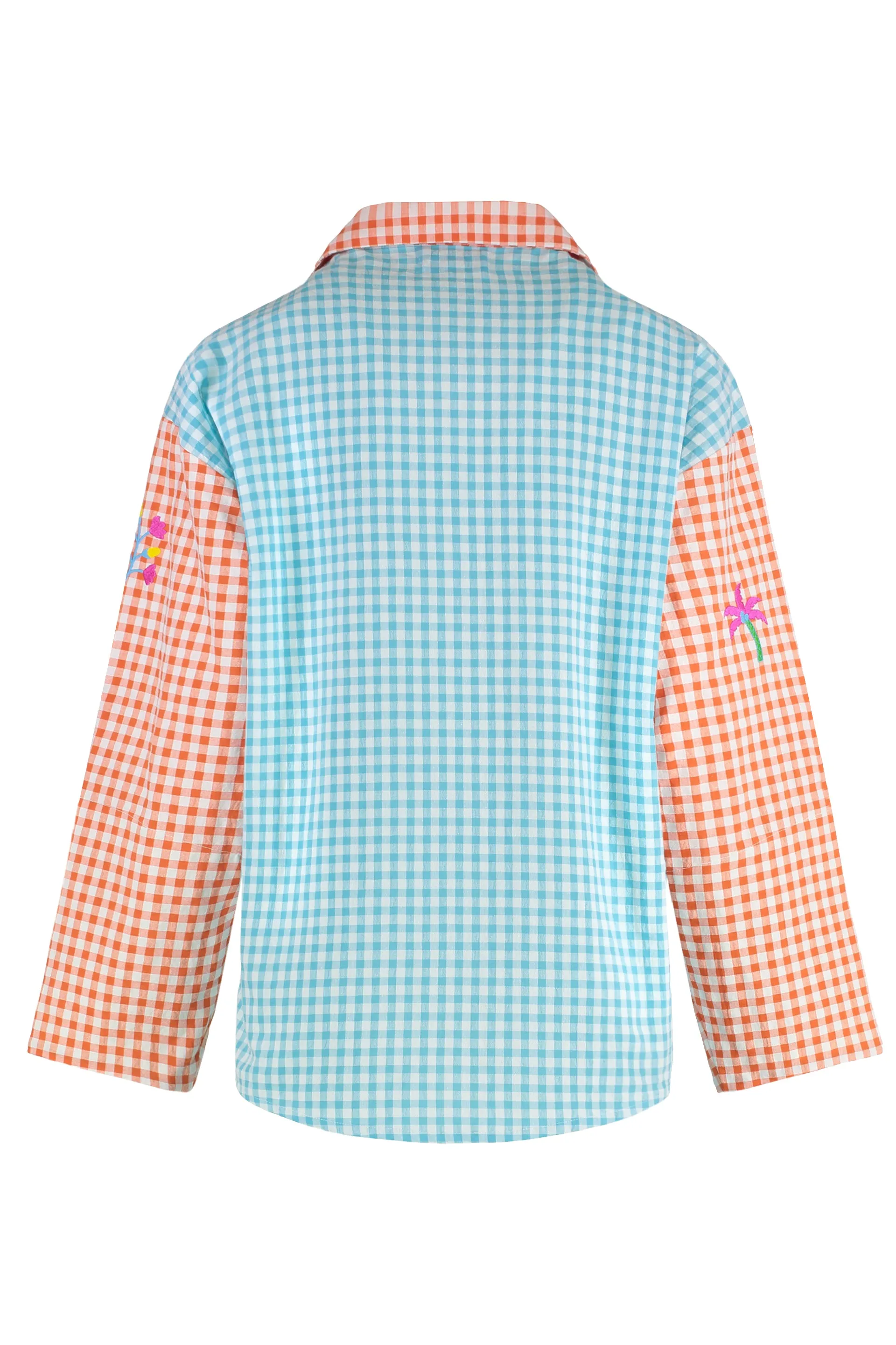 GARDENIA CHECKED COTTON SHIRT sold by Lord & Taylor product image thumbnail 2