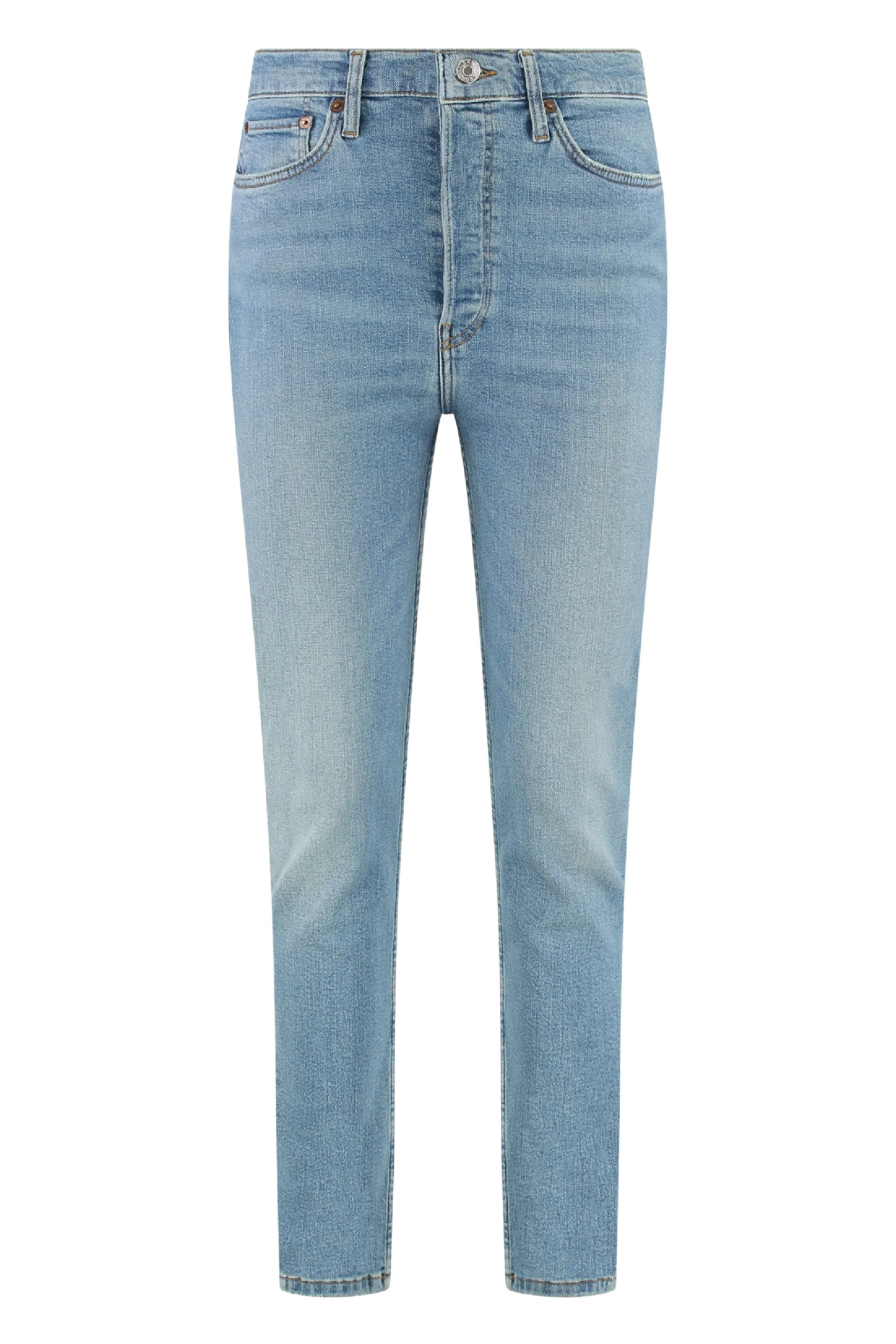 90S HIGH-RISE SKINNY-FIT JEANS sold by Lord & Taylor