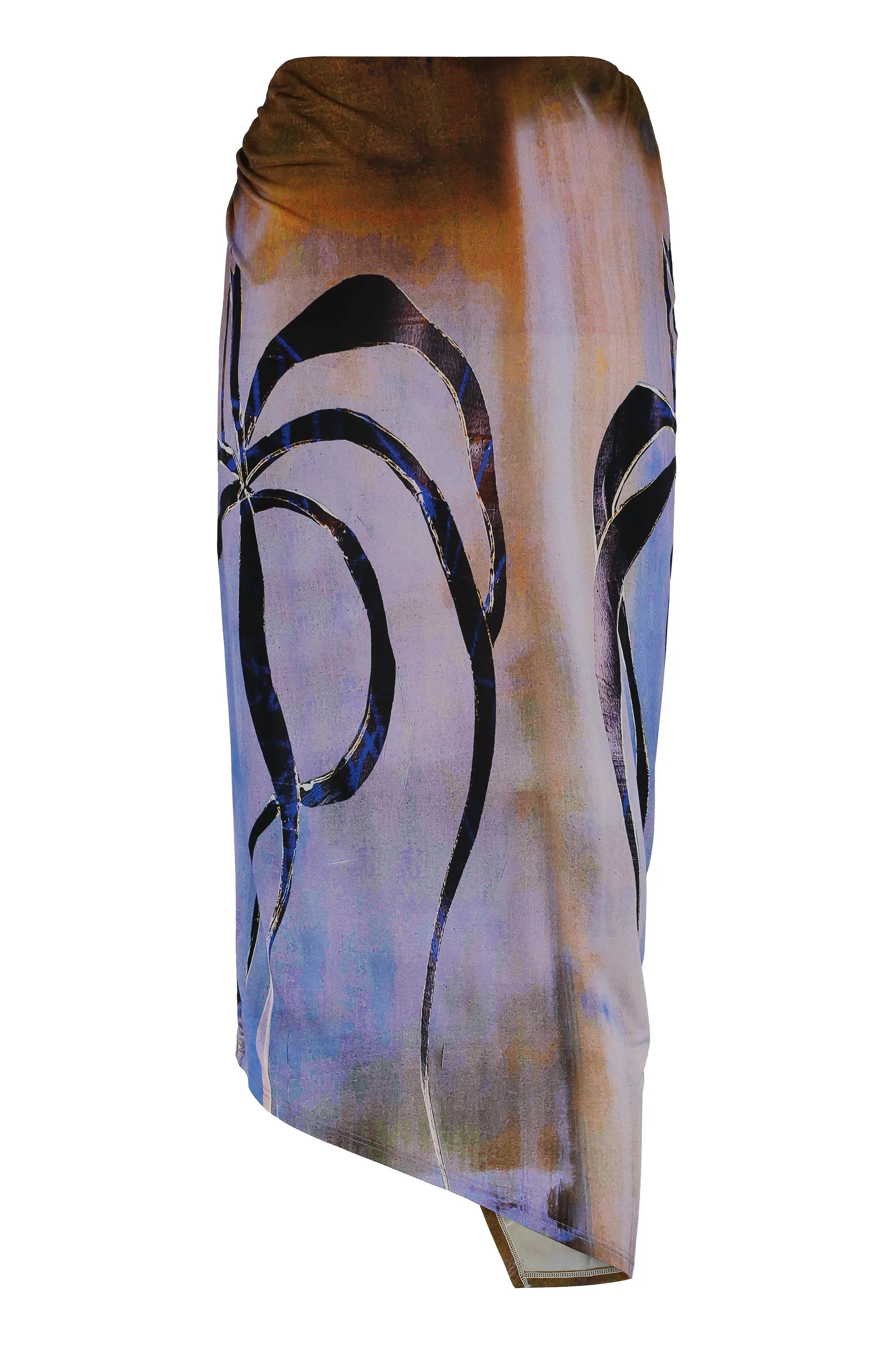ENIGMA PRINTED MIDI SKIRT sold by Lord & Taylor product image thumbnail 2
